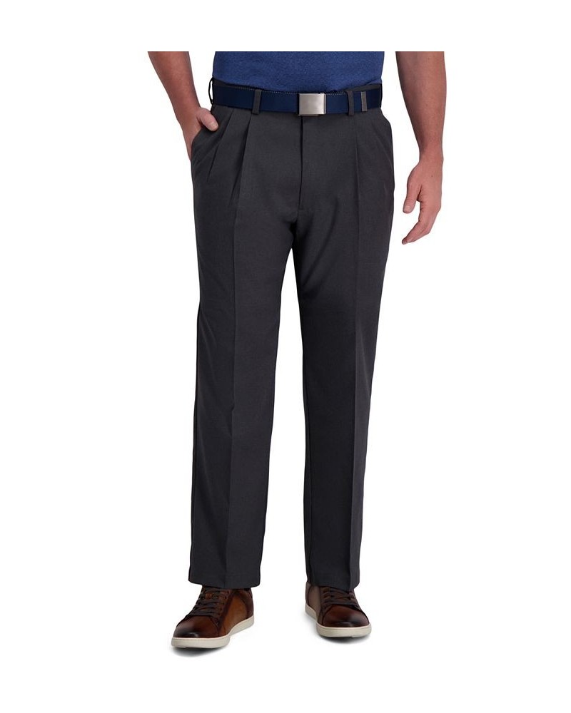 Cool Right Performance Flex Classic Fit Pleat Front Pant Dark Grey $28.04 Pants