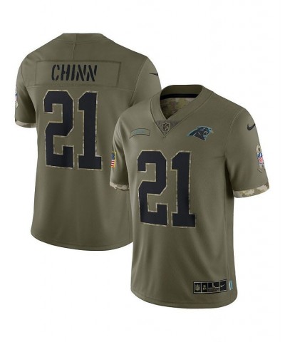 Men's Jeremy Chinn Olive Carolina Panthers 2022 Salute To Service Limited Jersey $50.32 Jersey