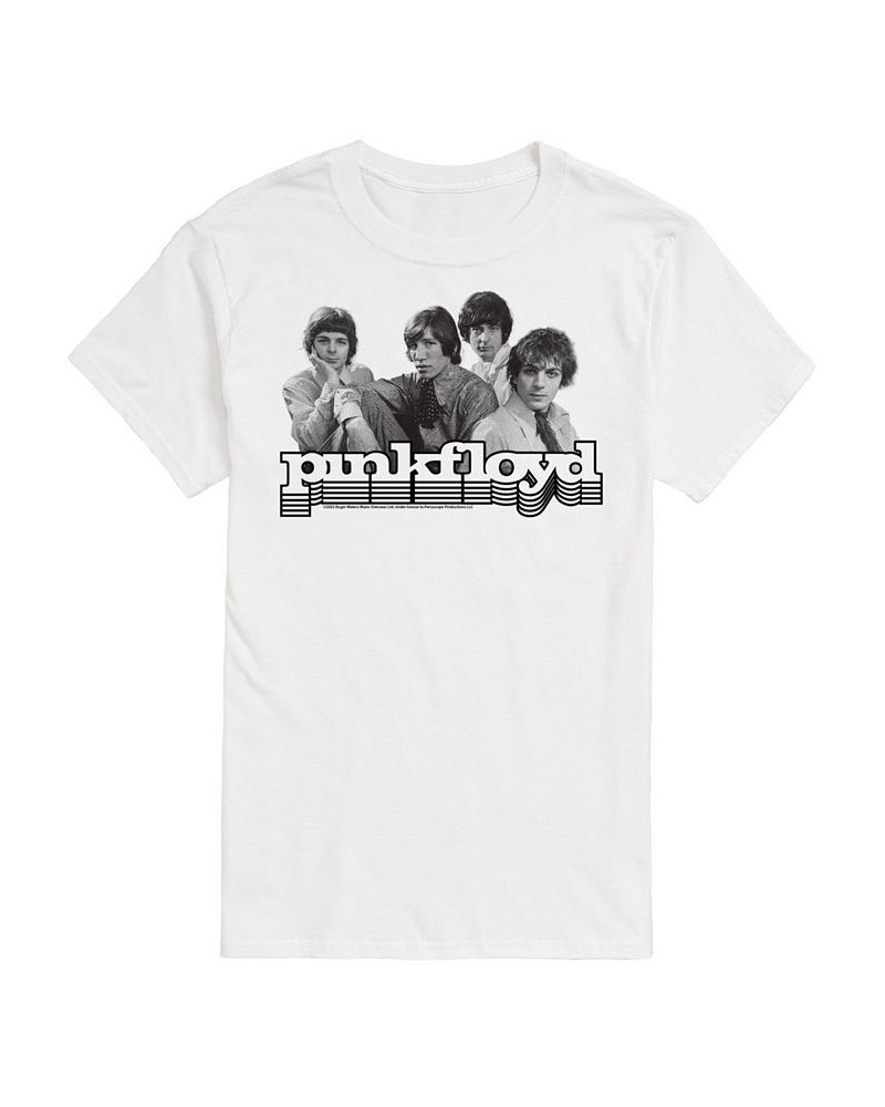 Men's Pink Floyd T-shirt White $18.54 T-Shirts