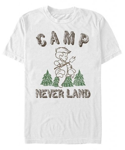 Men's Camp Neverland Short Sleeve Crew T-shirt White $18.54 T-Shirts