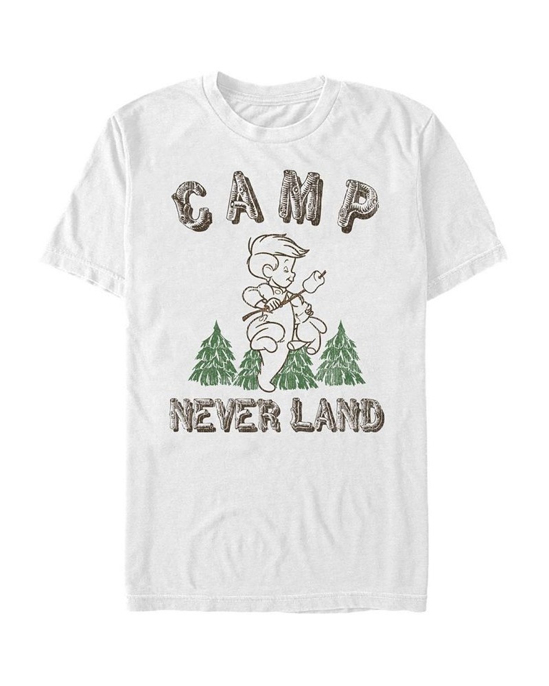 Men's Camp Neverland Short Sleeve Crew T-shirt White $18.54 T-Shirts