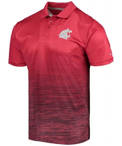 Men's Crimson Washington State Cougars Marshall Polo $33.05 Polo Shirts