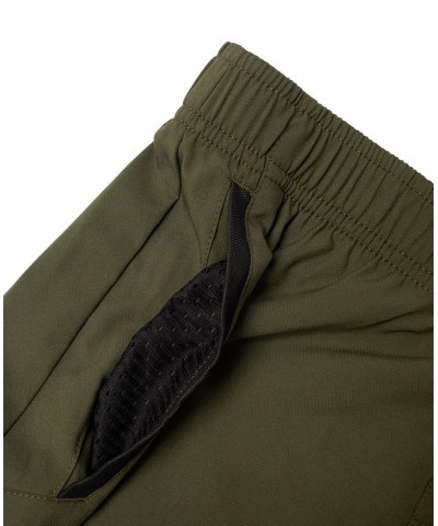 Men's Active Performance Yogger IV 17" Shorts with an Elastic Waistband Olive $27.72 Shorts