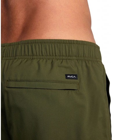 Men's Active Performance Yogger IV 17" Shorts with an Elastic Waistband Olive $27.72 Shorts