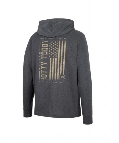 Men's Charcoal Ole Miss Rebels Team OHT Military-Inspired Appreciation Hoodie Long Sleeve T-shirt $22.00 T-Shirts