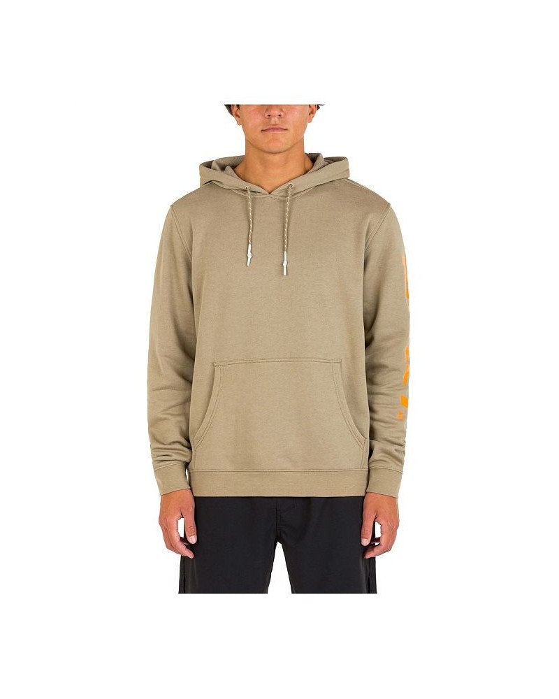 Men's Explore Ranger Fleece Pullover Hoodie Tan/Beige $18.28 Sweatshirt