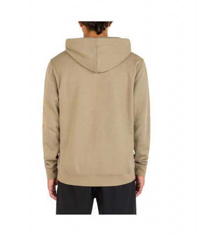 Men's Explore Ranger Fleece Pullover Hoodie Tan/Beige $18.28 Sweatshirt