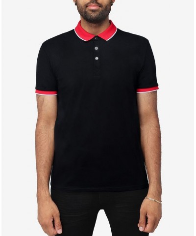 Men's Basic Comfort Tipped Polo Shirt PD18 $23.10 Polo Shirts