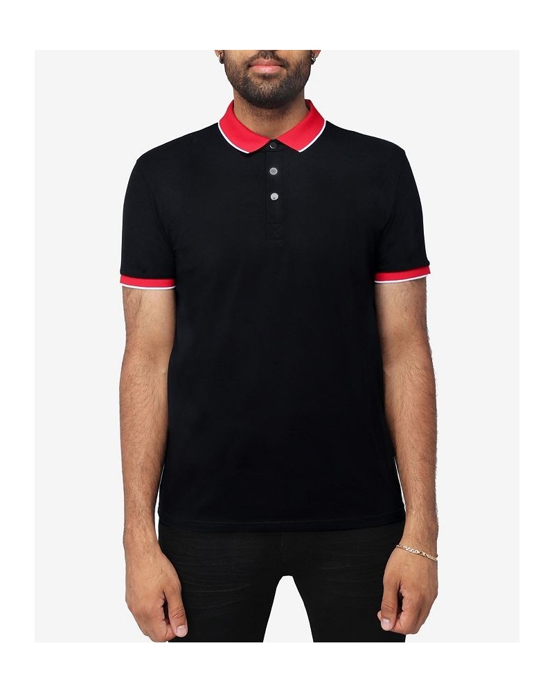 Men's Basic Comfort Tipped Polo Shirt PD18 $23.10 Polo Shirts