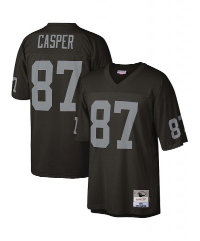 Men's Dave Casper Black Las Vegas Raiders 1976 Legacy Replica Jersey $48.10 Jersey