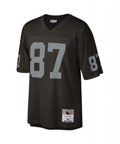 Men's Dave Casper Black Las Vegas Raiders 1976 Legacy Replica Jersey $48.10 Jersey