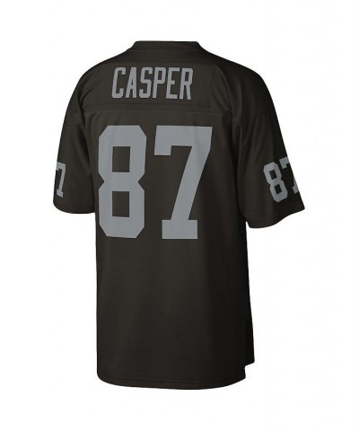 Men's Dave Casper Black Las Vegas Raiders 1976 Legacy Replica Jersey $48.10 Jersey