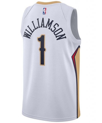 Men's Zion Williamson White New Orleans Pelicans 2020/21 Swingman Jersey - Association Edition $47.83 Jersey