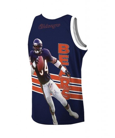 Men's Walter Payton Navy Chicago Bears Retired Player Tank Top $45.04 T-Shirts