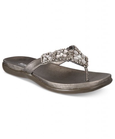 Women's Glamathon Flat Sandals PD02 $37.13 Shoes