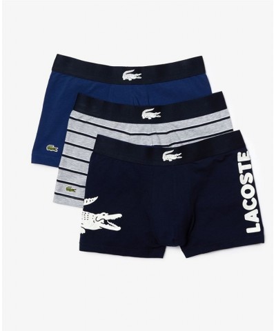 Men's Casual Trunk, Pack of 3 Blue $27.50 Underwear