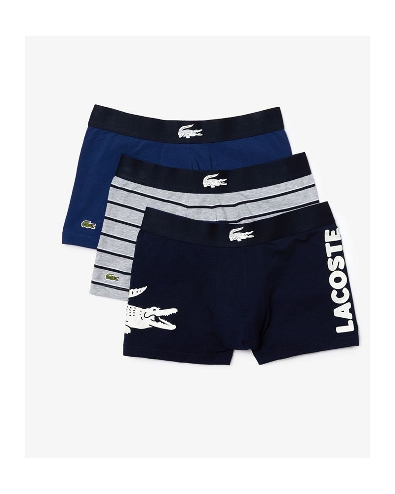 Men's Casual Trunk, Pack of 3 Blue $27.50 Underwear