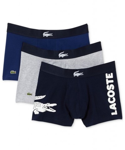 Men's Casual Trunk, Pack of 3 Blue $27.50 Underwear