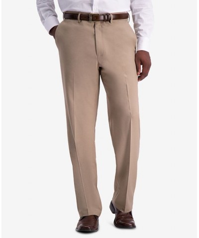 Men's Premium Comfort Stretch Classic-Fit Solid Flat Front Dress Pants PD03 $25.30 Pants