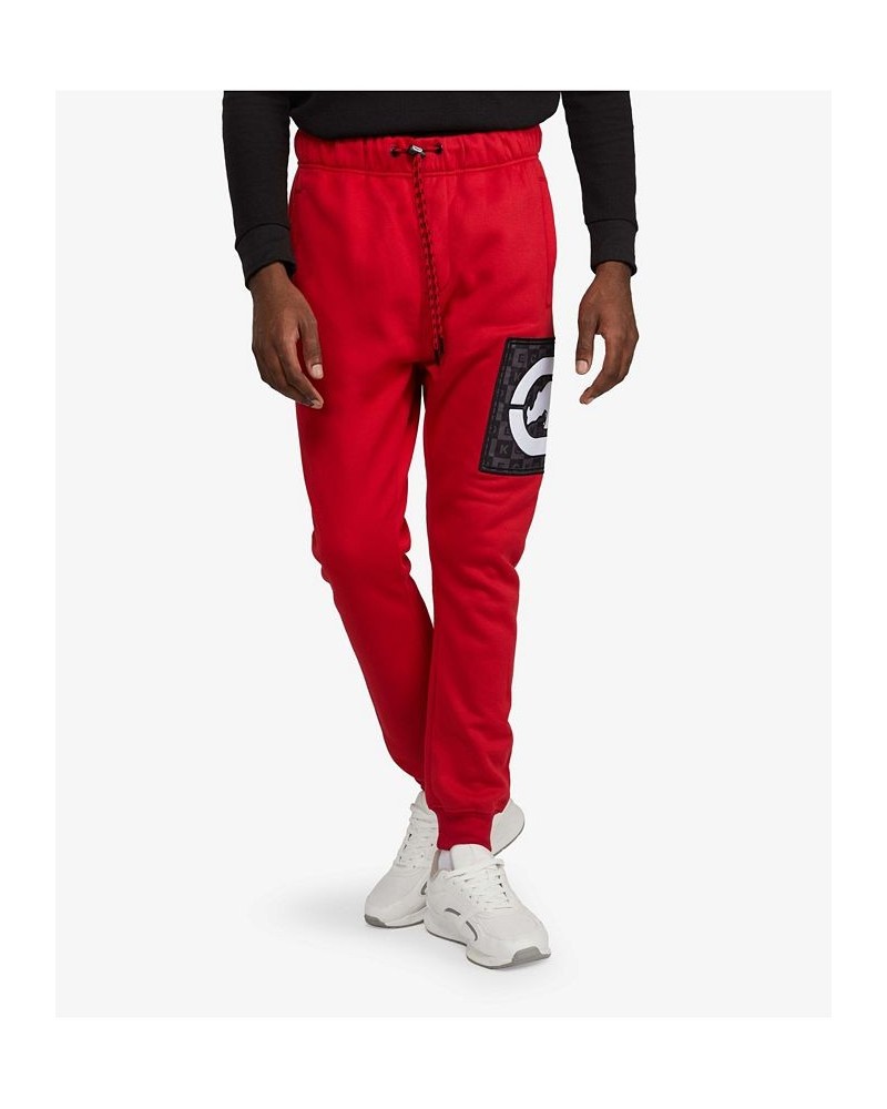 Men's Big and Tall Stonehelm Joggers Red $25.52 Pants