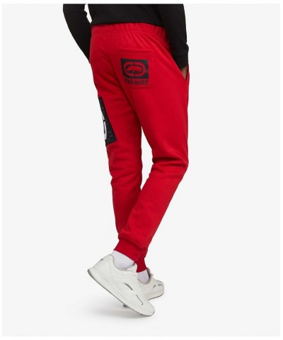 Men's Big and Tall Stonehelm Joggers Red $25.52 Pants