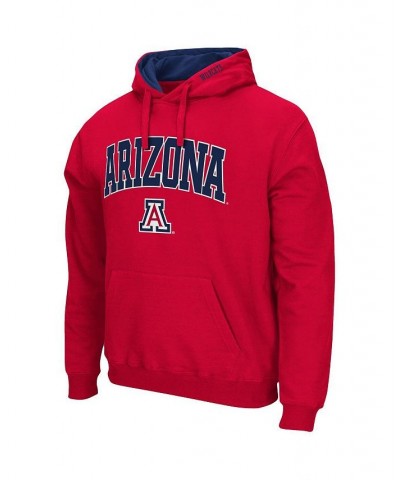 Men's Red Arizona Wildcats Arch Logo 3.0 Pullover Hoodie $34.19 Sweatshirt