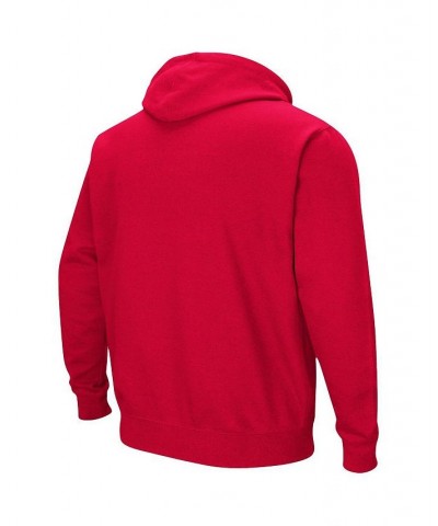 Men's Red Arizona Wildcats Arch Logo 3.0 Pullover Hoodie $34.19 Sweatshirt