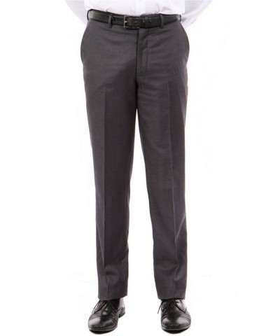 Modern Fit Performance Men's Stretch Dress Pants Dark Gray $48.44 Pants