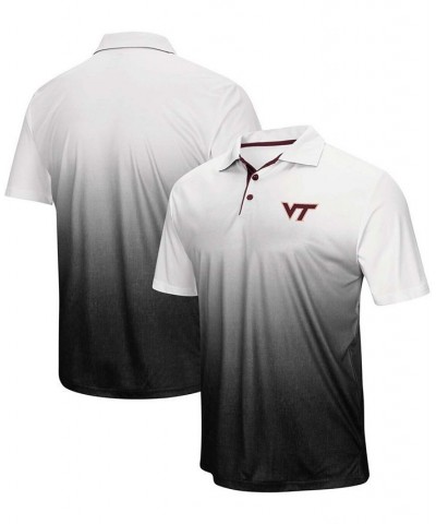 Men's Gray Virginia Tech Hokies Magic Team Logo Polo Shirt $18.40 Polo Shirts