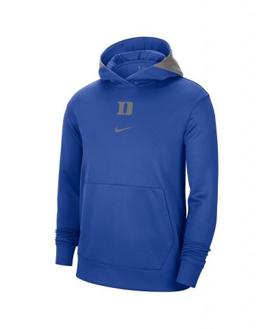 Men's Royal Duke Blue Devils Team Basketball Spotlight Performance Pullover Hoodie $30.38 Sweatshirt