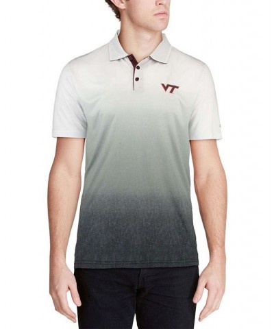 Men's Gray Virginia Tech Hokies Magic Team Logo Polo Shirt $18.40 Polo Shirts