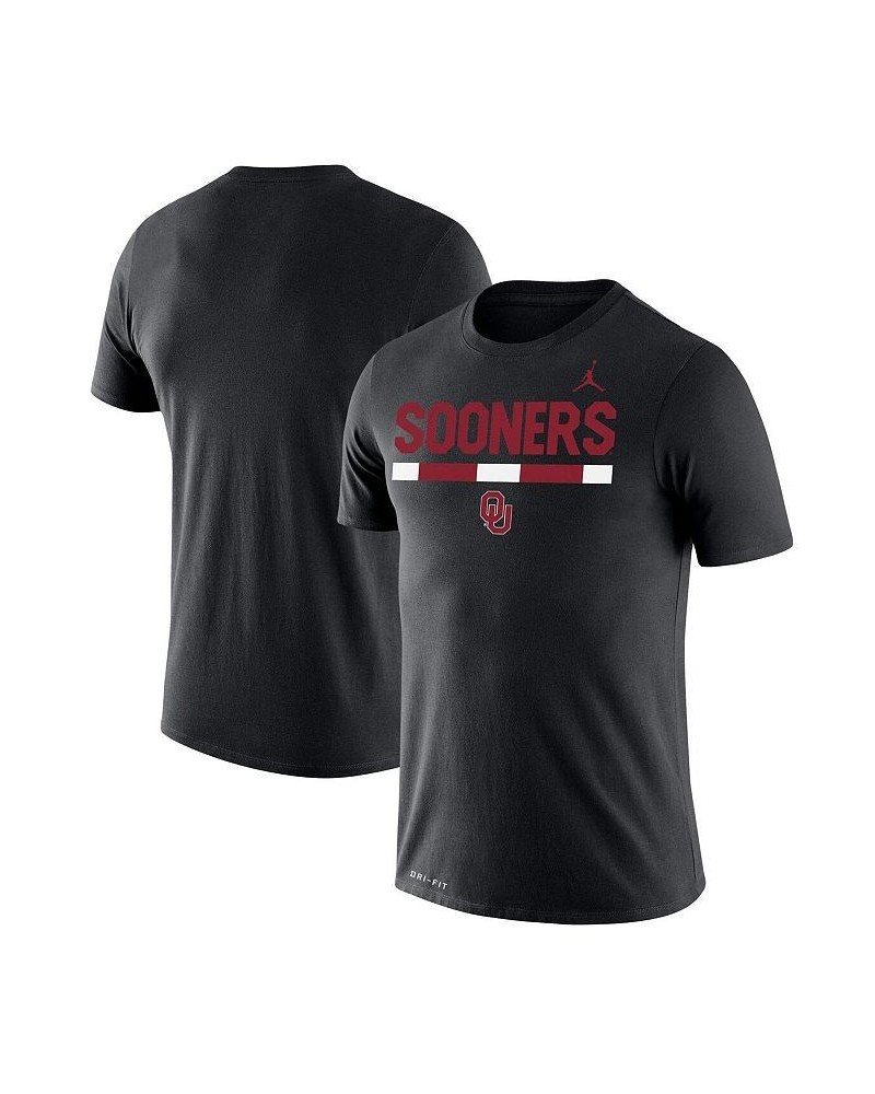 Men's Brand Black Oklahoma Sooners Team DNA Legend Performance T-shirt $28.49 T-Shirts