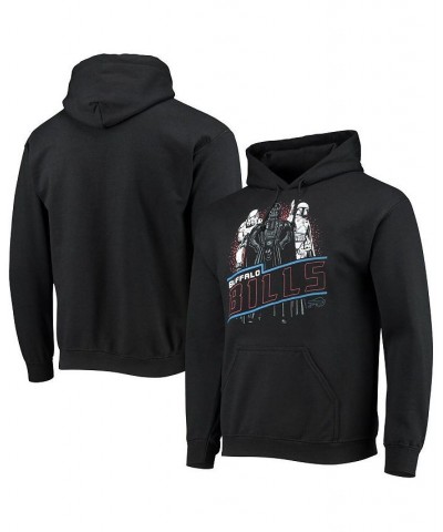 Men's Black Buffalo Bills Star Wars Empire Pullover Hoodie $28.42 Sweatshirt