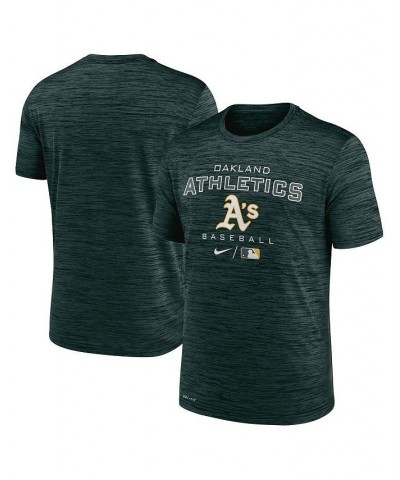 Men's Green Oakland Athletics Authentic Collection Velocity Practice Performance T-shirt $20.25 T-Shirts