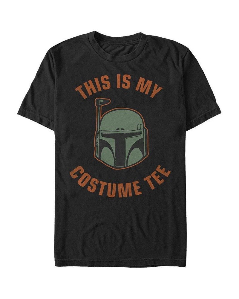 Star Wars Men's Boba Fett Halloween Costume Short Sleeve T-Shirt Black $18.89 T-Shirts