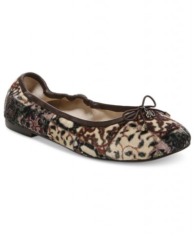 Women's Felicia Ballet Flats Brown $51.70 Shoes