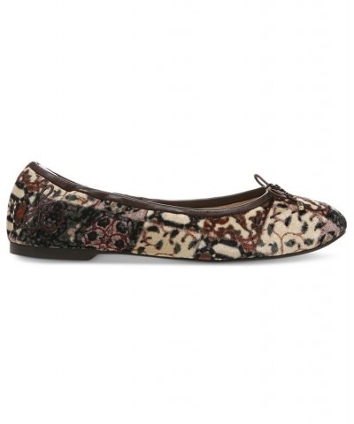 Women's Felicia Ballet Flats Brown $51.70 Shoes