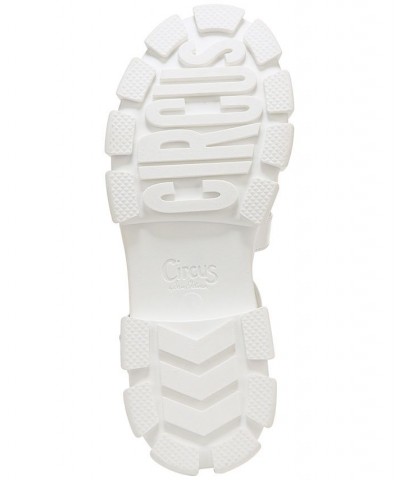 Gilla Lug Sole Fisherman Sandals White $45.78 Shoes