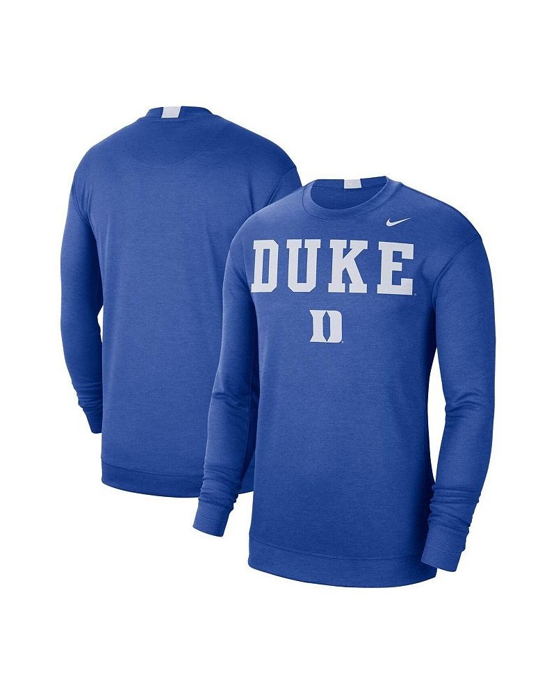 Men's Royal Duke Blue Devils 2021/22 Basketball Team Spotlight Performance Long Sleeve T-shirt $26.00 T-Shirts