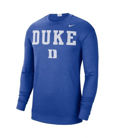 Men's Royal Duke Blue Devils 2021/22 Basketball Team Spotlight Performance Long Sleeve T-shirt $26.00 T-Shirts