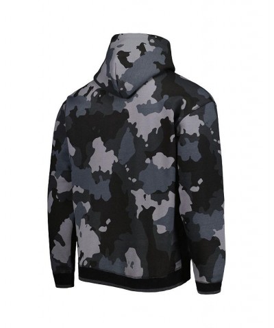 Men's Black Los Angeles Chargers Camo Pullover Hoodie $48.95 Sweatshirt