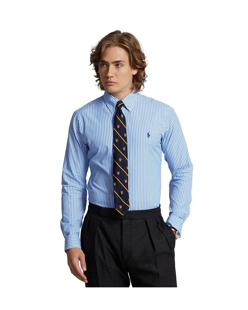 Men's Classic-Fit Performance Stretch Twill Shirt Multi $44.40 Shirts