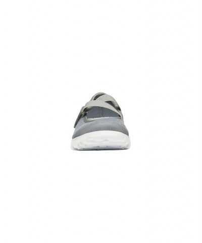 Women's Travelactive Mary Jane Sneaker Silver $30.00 Shoes