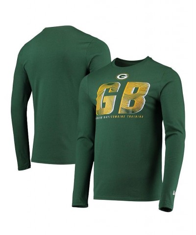 Men's Green Green Bay Packers Combine Authentic Static Abbreviation Long Sleeve T-shirt $17.28 T-Shirts