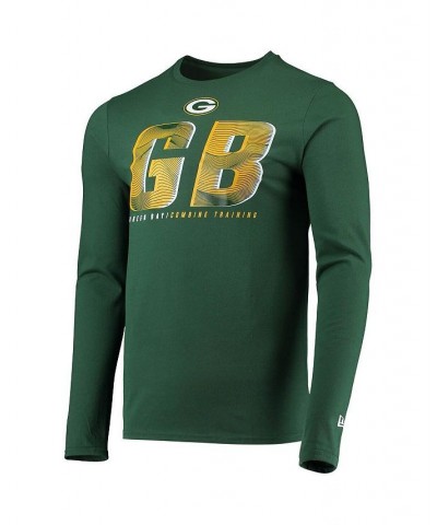 Men's Green Green Bay Packers Combine Authentic Static Abbreviation Long Sleeve T-shirt $17.28 T-Shirts