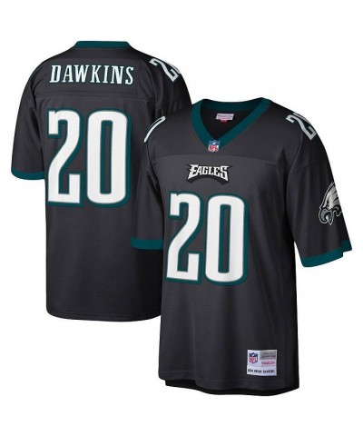 Men's Brian Dawkins Black Philadelphia Eagles Legacy Replica Jersey $85.00 Jersey