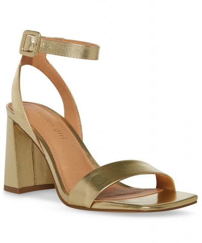 Winni Two-Piece Sandals Gold $26.00 Shoes