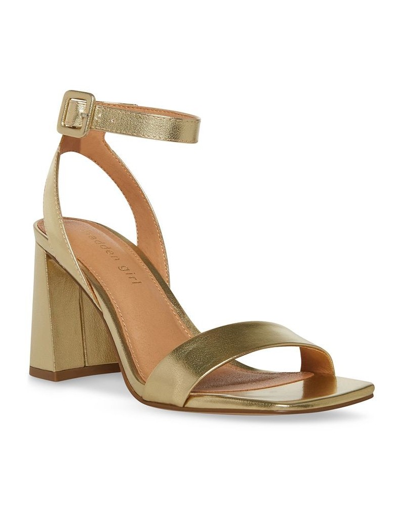 Winni Two-Piece Sandals Gold $26.00 Shoes