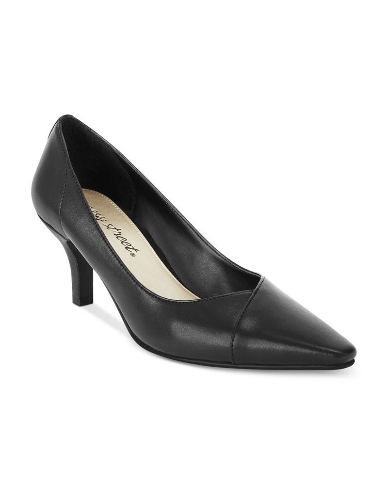 Chiffon Pumps Black $33.00 Shoes