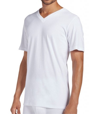 Men's Classic V-neck Undershirt, Pack of 3 White $15.77 Undershirt